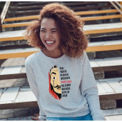 Bluza oversize szara  Friends mirow