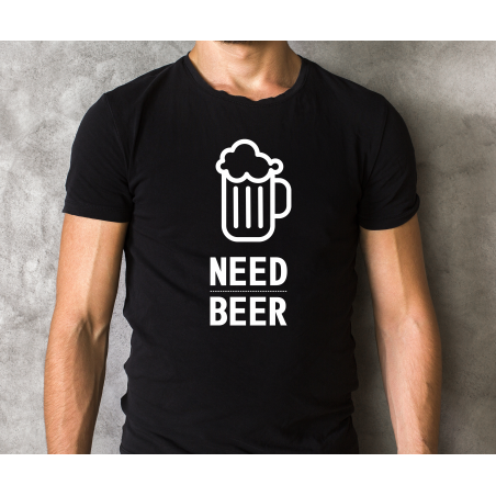 T-shirt oversize NEED BEER
