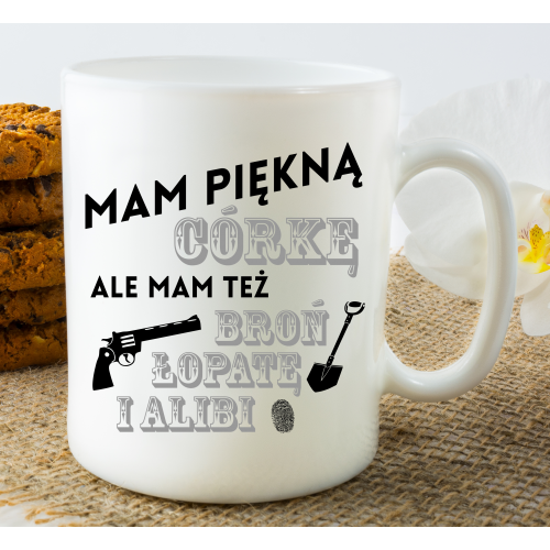 Kubek mam piękną córkę