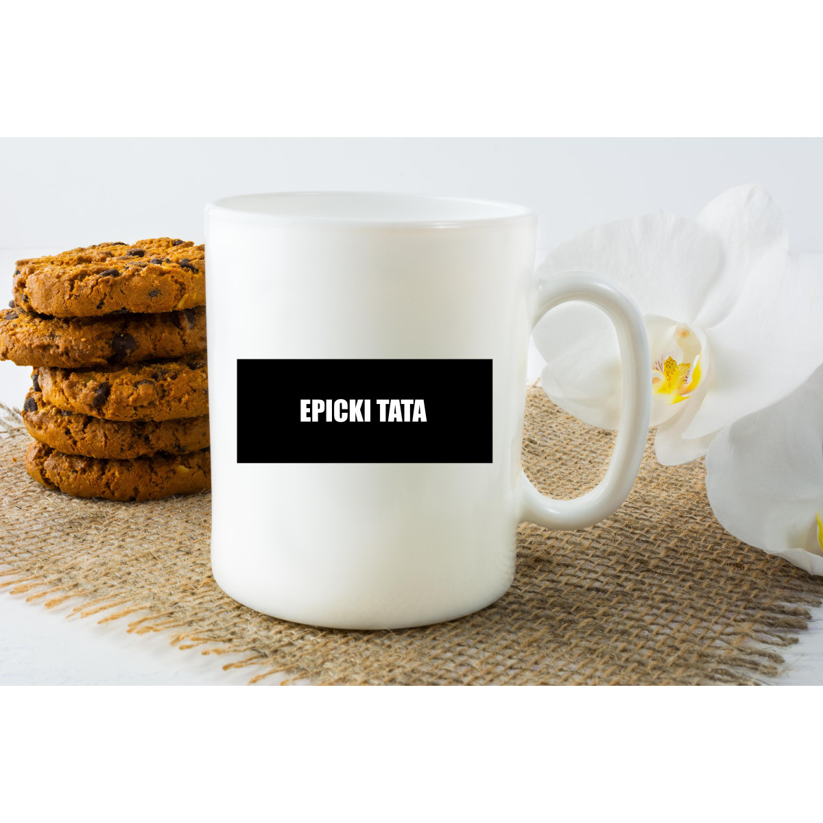 Kubek z nadrukiem epicki tata
