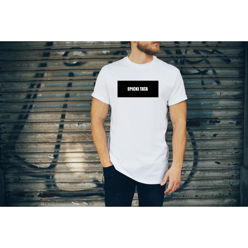 T-shirt oversize epicki tata