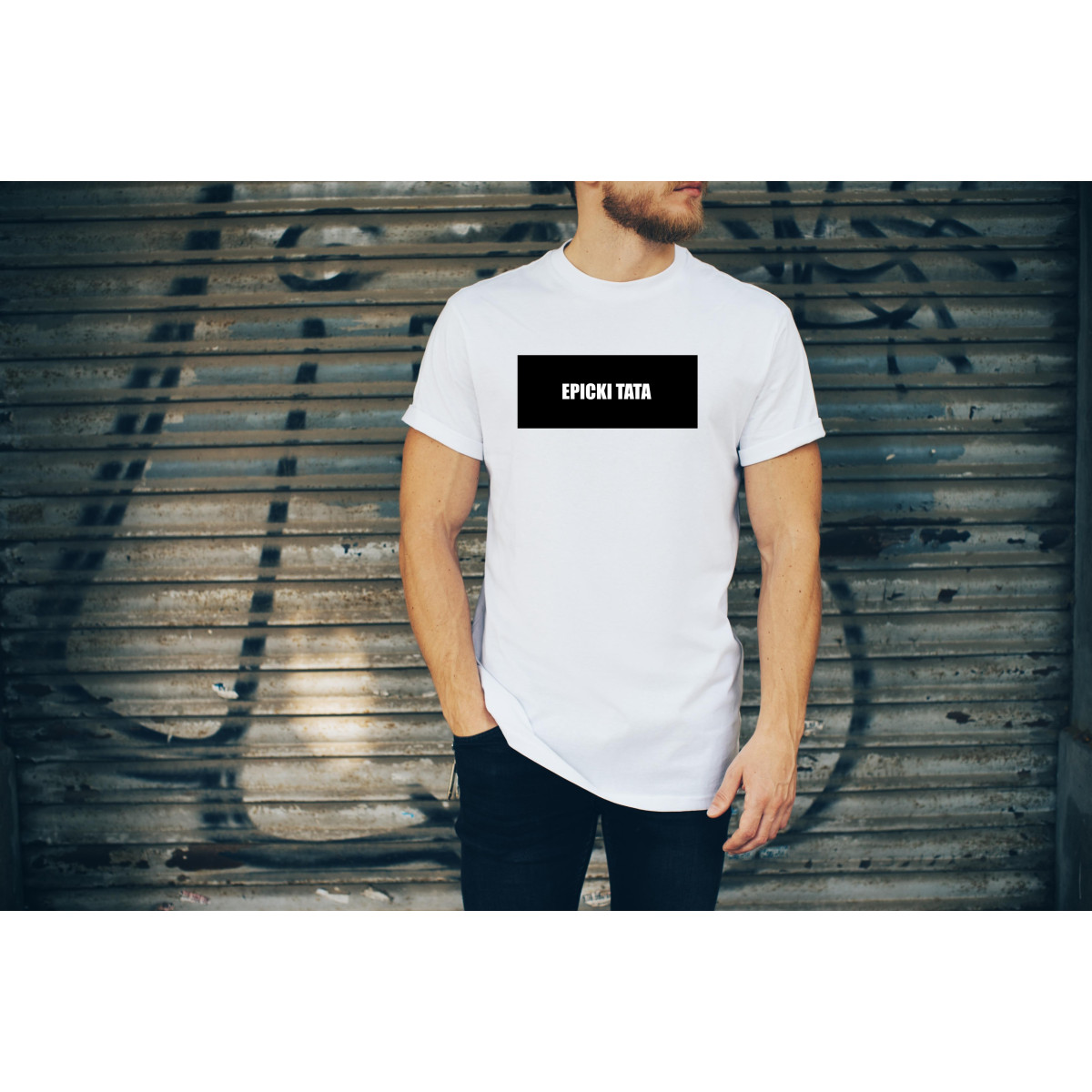 T-shirt oversize epicki tata