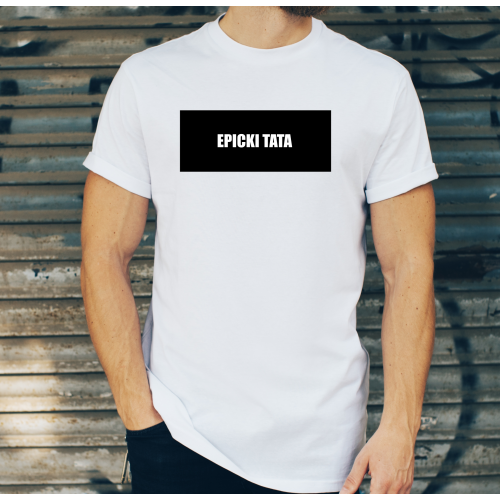 T-shirt oversize epicki tata