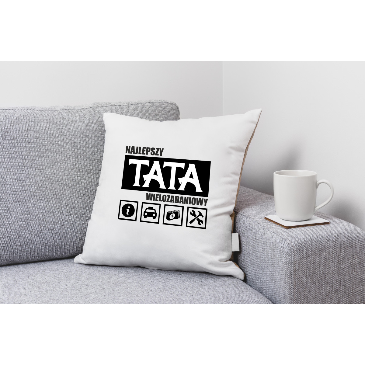 PODUSZKA tata wielozadaniowy