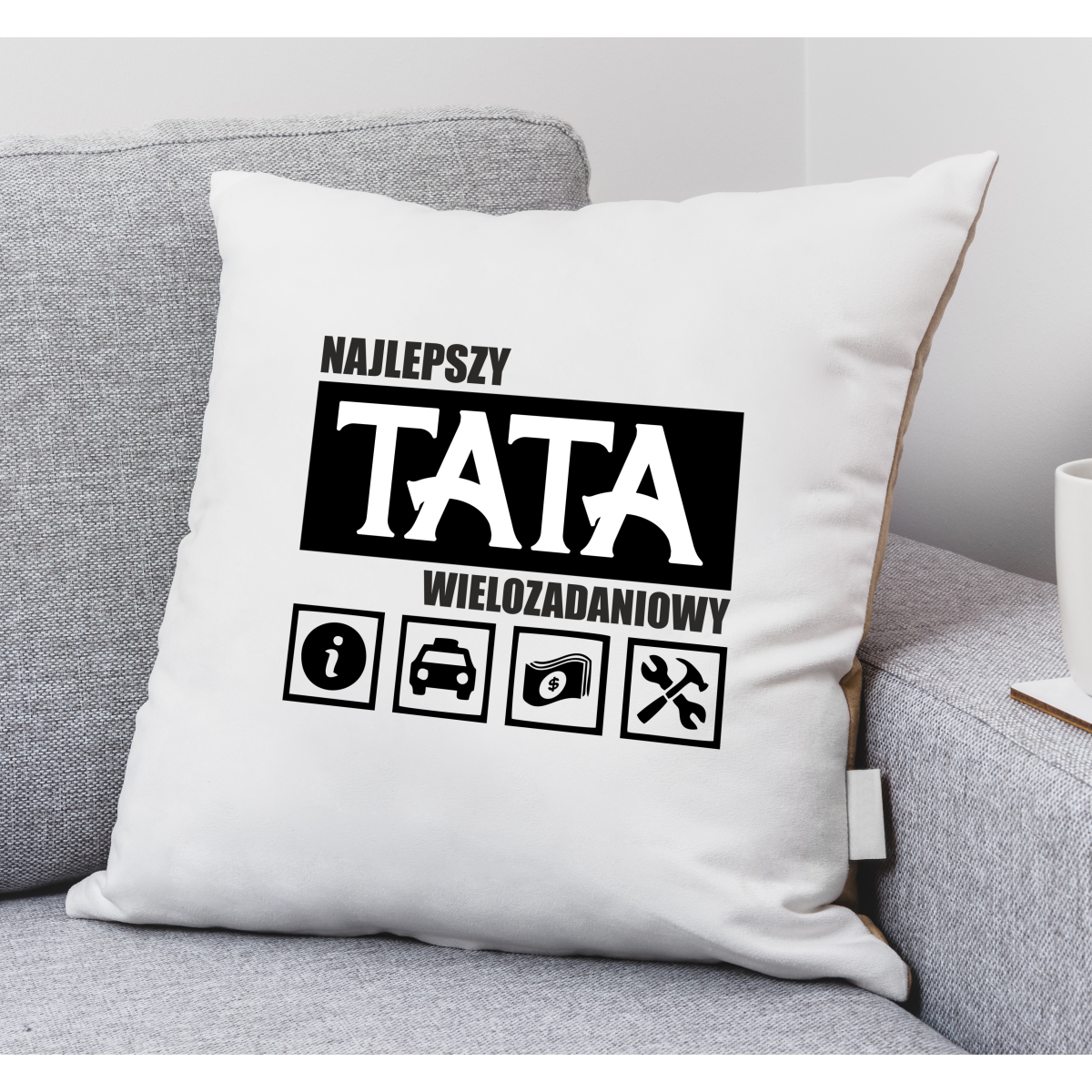 PODUSZKA tata wielozadaniowy