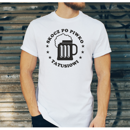 T-shirt oversize SKOCZ PO PIWKO