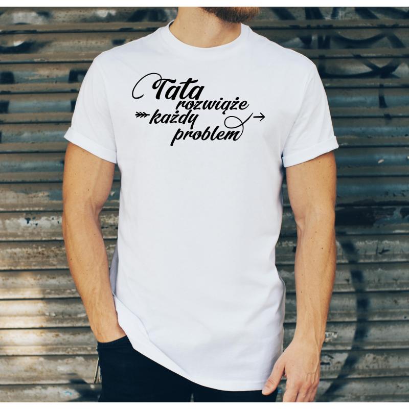 T-shirt oversize Tata rozwiąże każdy problem