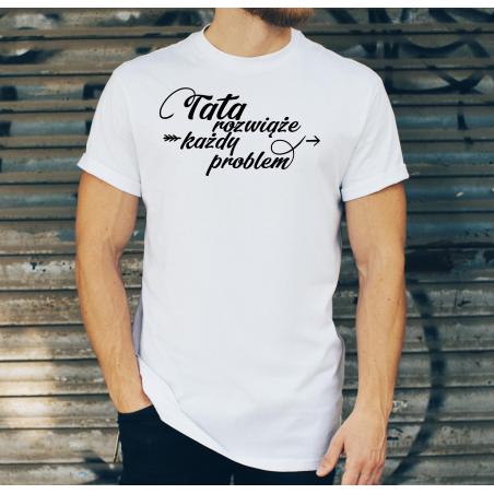 T-shirt oversize Tata rozwiąże każdy problem