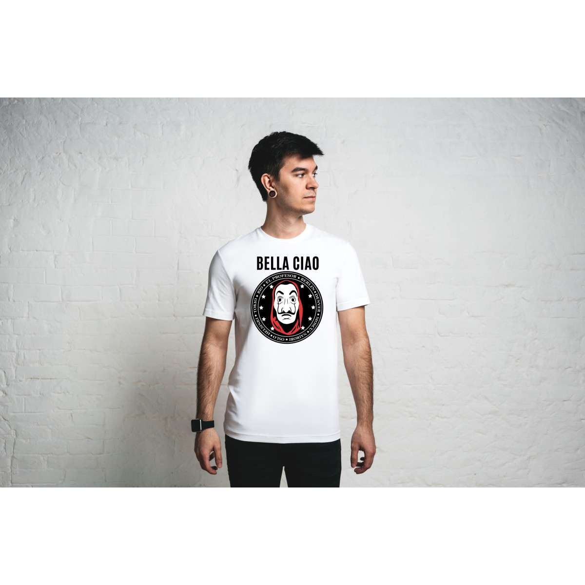 T-shirt oversize Najlepszy tata w galaktyce