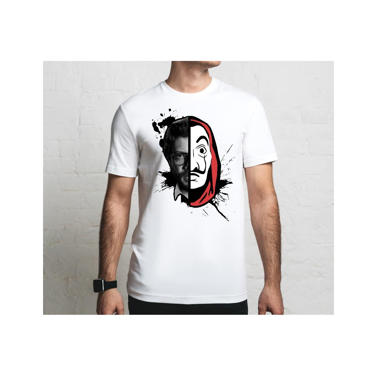 T-shirt oversize DTG el profesor