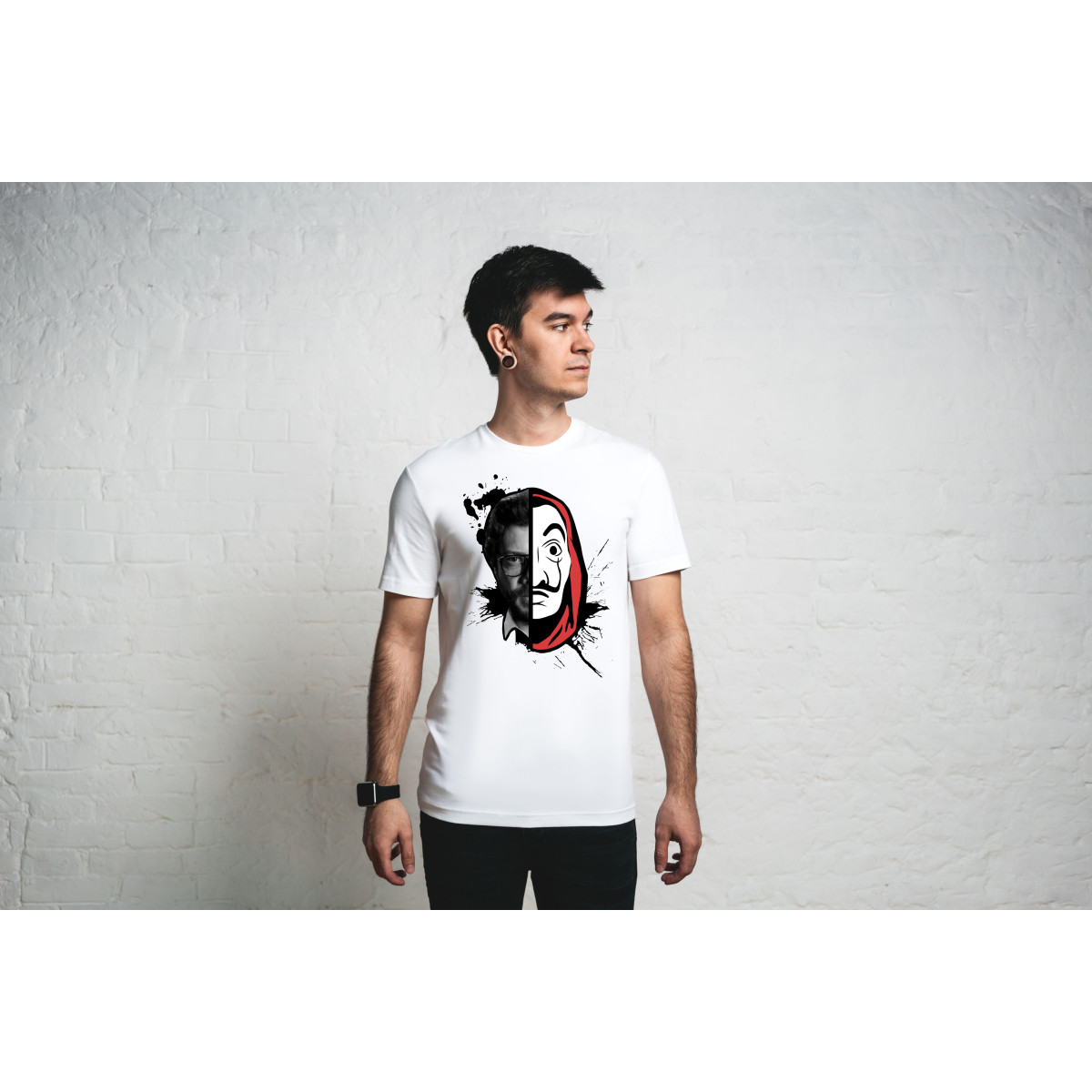 T-shirt oversize DTG el profesor