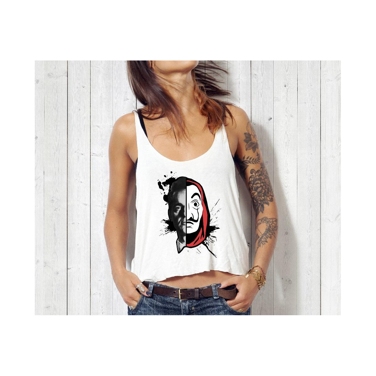 TOP summer druk PANDA ICE CREAM