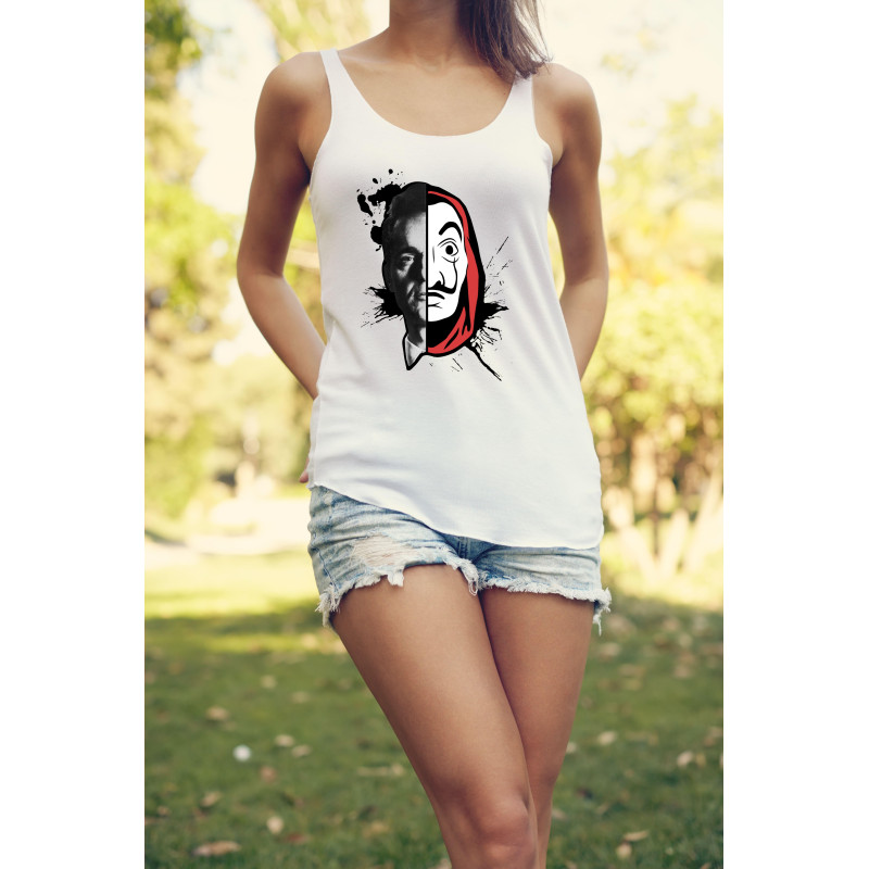 TOP TANK lady DTG BGC BAD GIRLS CLUB WINGS