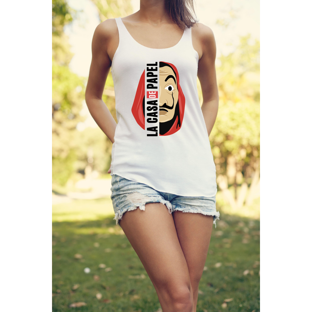 TOP TANK lady Berlin Mask