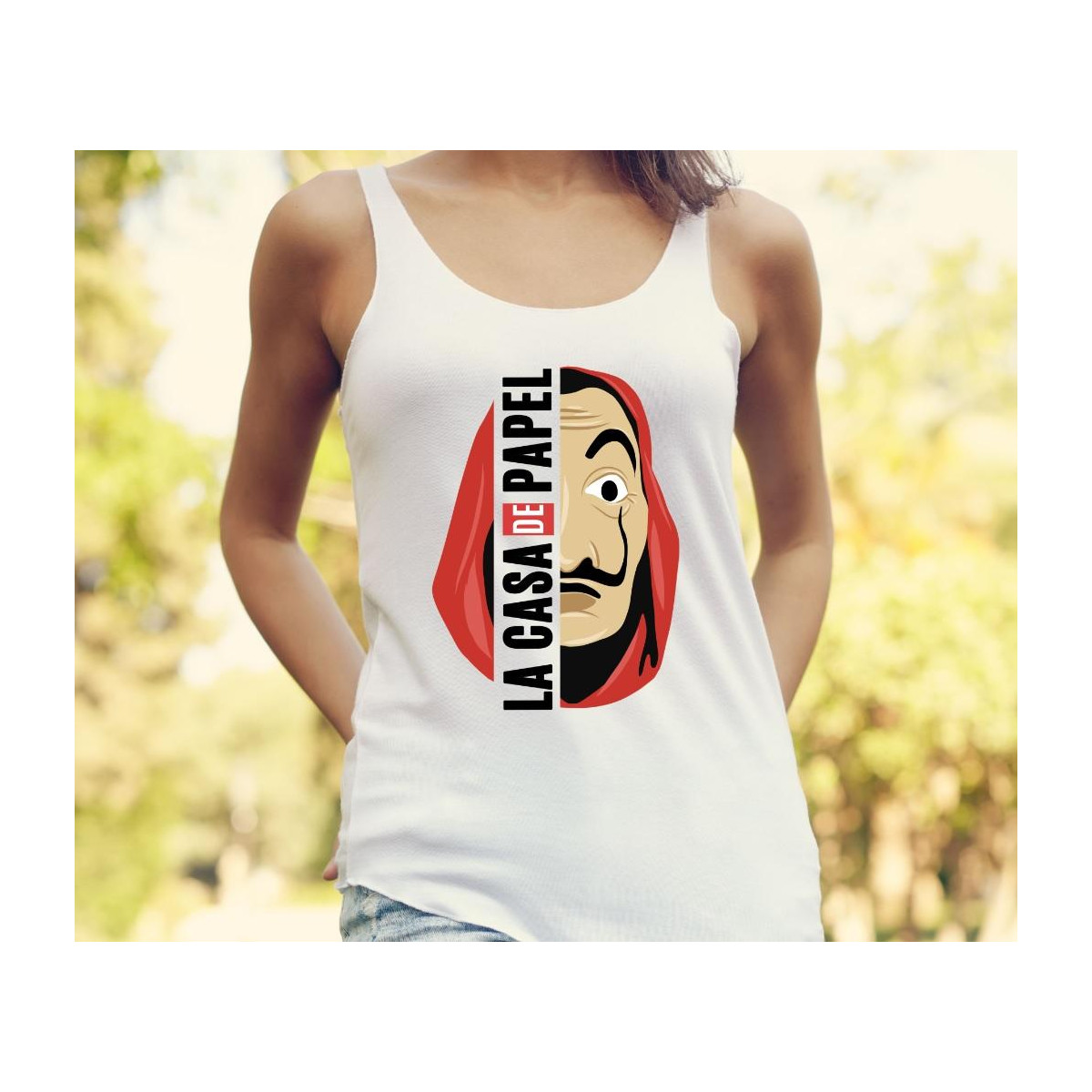 TOP TANK lady Berlin Mask