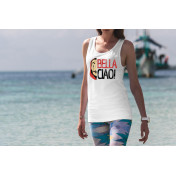 TOP TANK lady La casa de papel maska