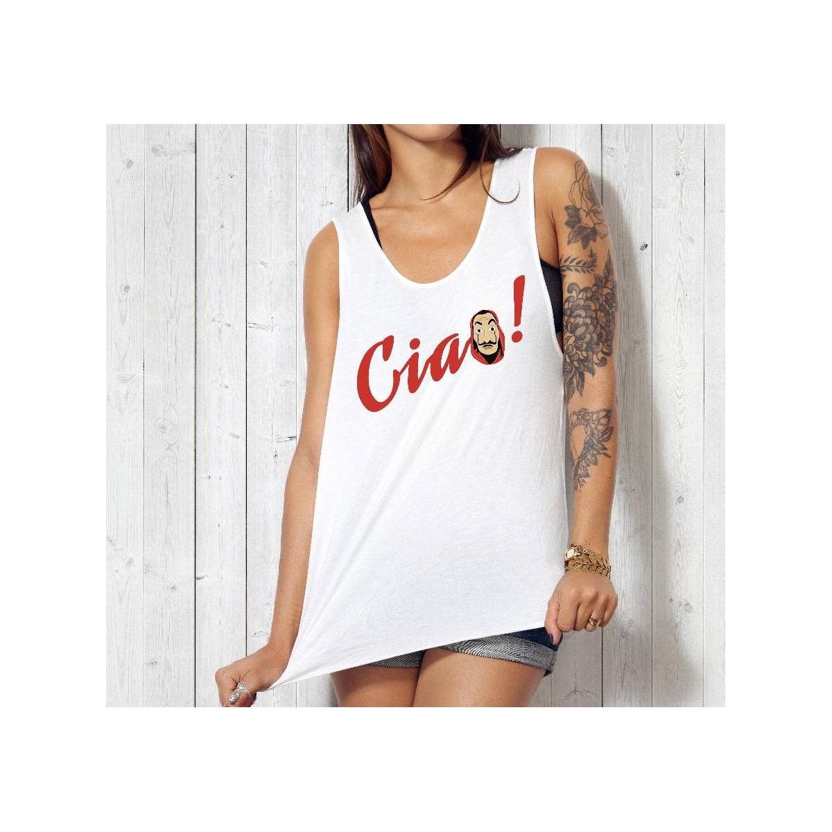 TOP TANK lady Bella ciao names