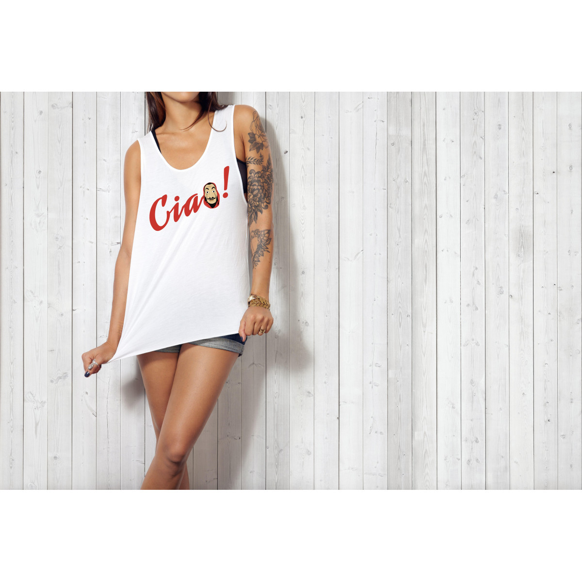 TOP TANK lady Bella ciao names