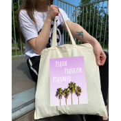 Torba bawełniana ecri Piątek piąteczek piątunio