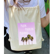 plecak worek ecru DTG piątek piąteczek piątunio