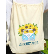 plecak worek ecru DTG adventure