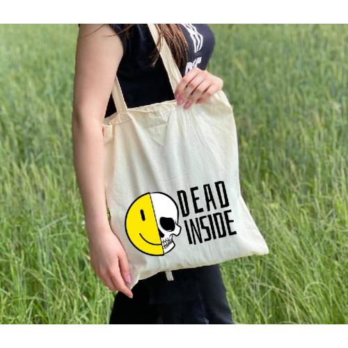 Torba bawełniana ecri Have a nice day