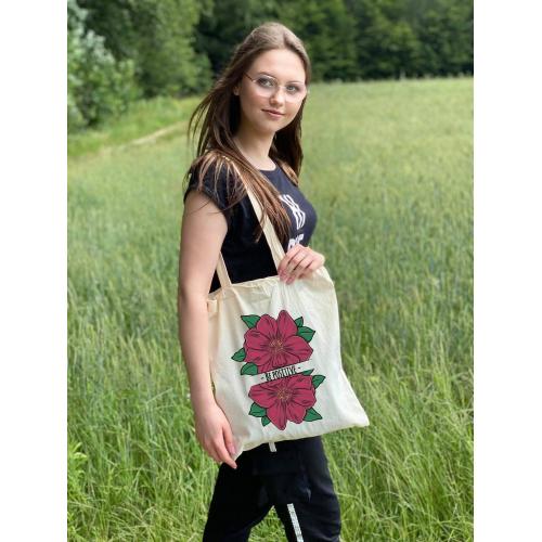 Torba bawełniana ecri Have a nice day