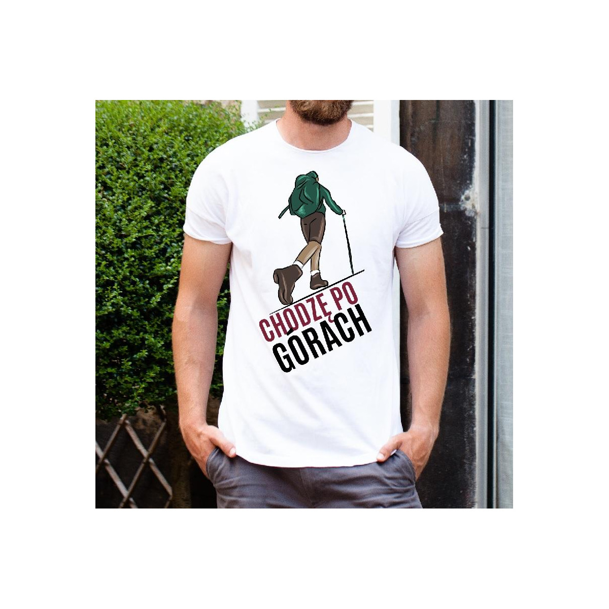 T-shirt oversize DTG rzućmy wszystko i wyjedźmy w Bieszczady