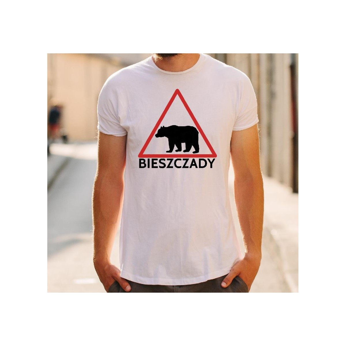 T-shirt oversize DTG chodzę po górach