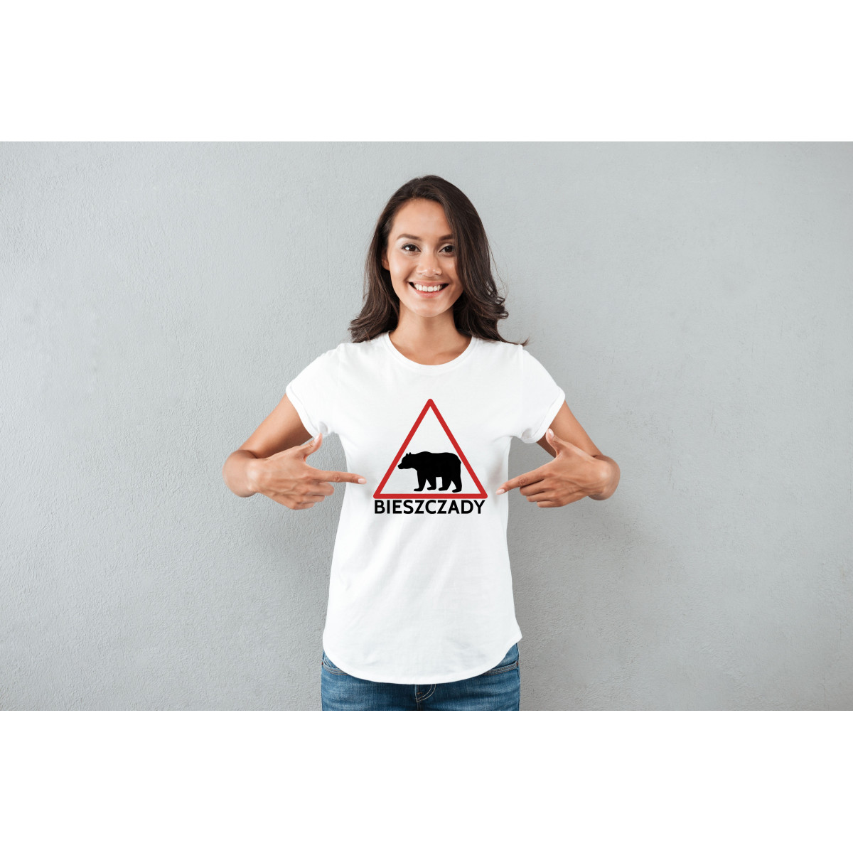 T-shirt lady slim DTG  Cytryny-lemoniada