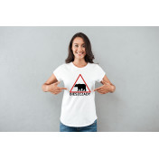 T-shirt lady slim DTG  Cytryny-lemoniada