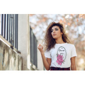 T-shirt lady slim DTG  Bieszczady