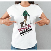 T-shirt lady slim DTG  Bieszczady