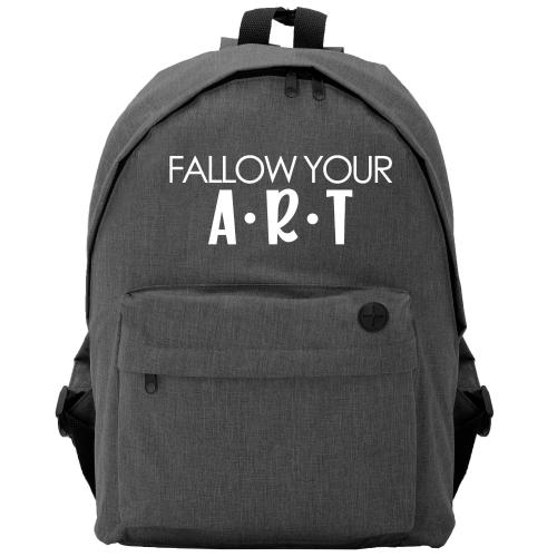 Plecak owal Follow your art