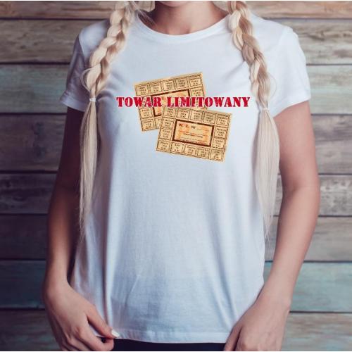 T-shirt lady slim DTG  bella ciao