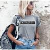 T-shirt lady szara Jesieniara