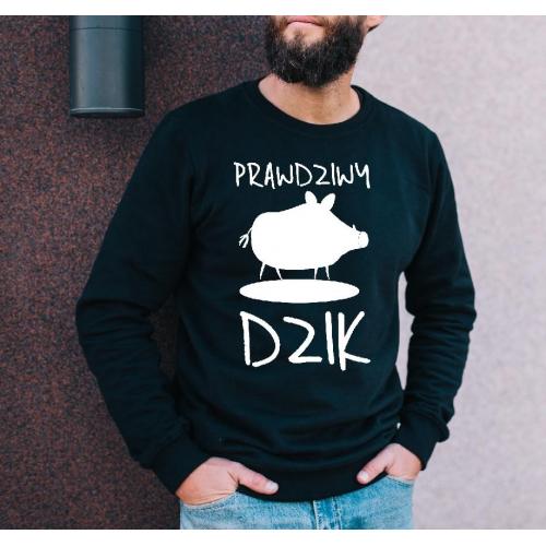 bluza oversize prawdziwy dzik