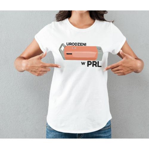 T-shirt lady slim DTG wychowała mnie ulica 3