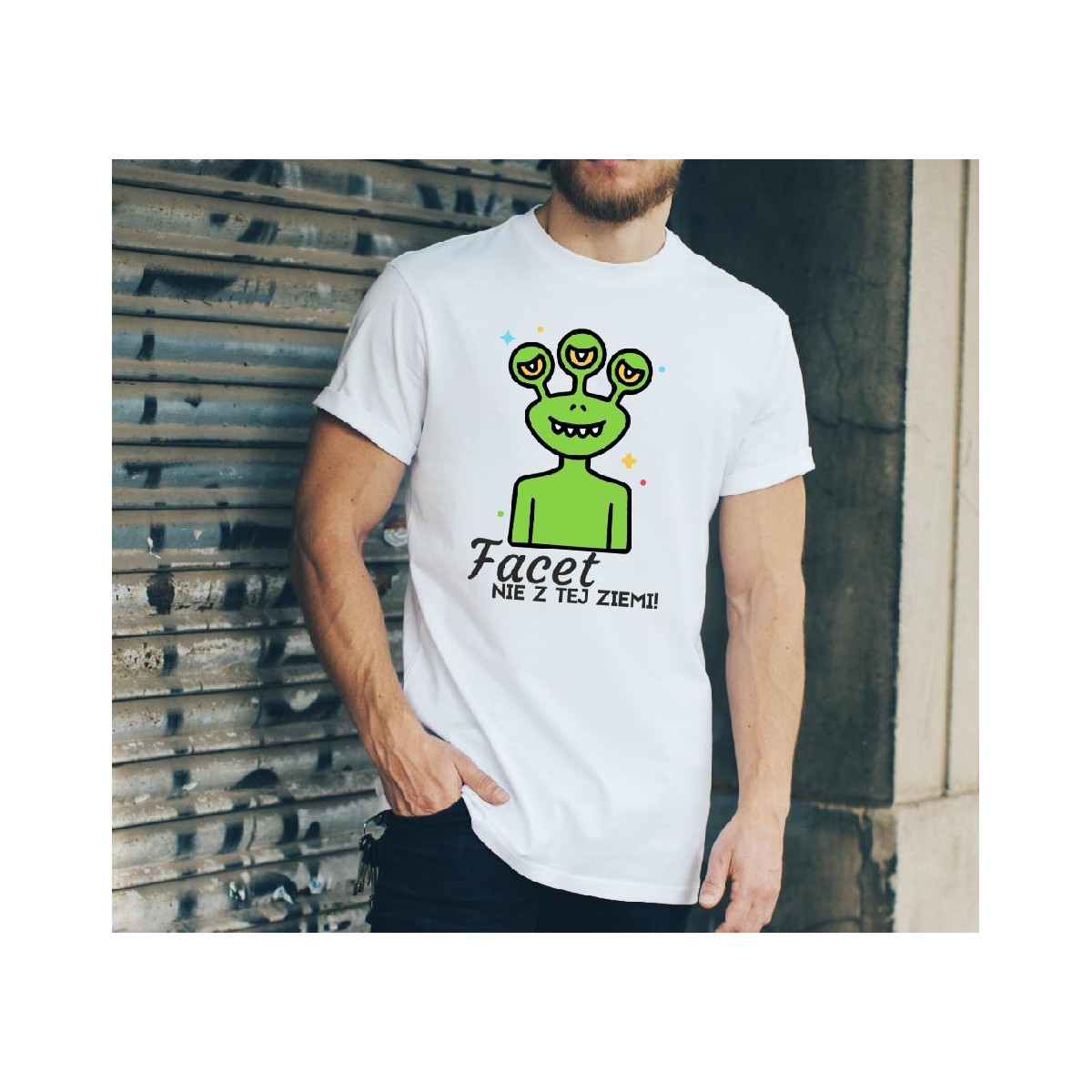 T-shirt oversize DTG Urodzeni w Prl 4