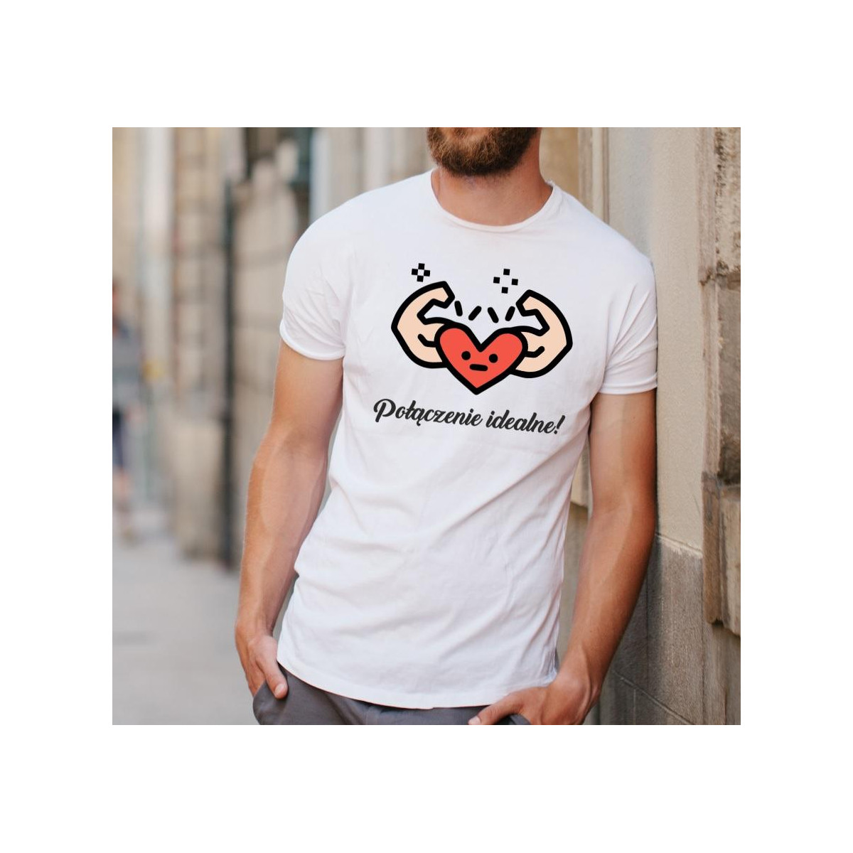 T-shirt oversize DTG Facet nie z tej ziemi