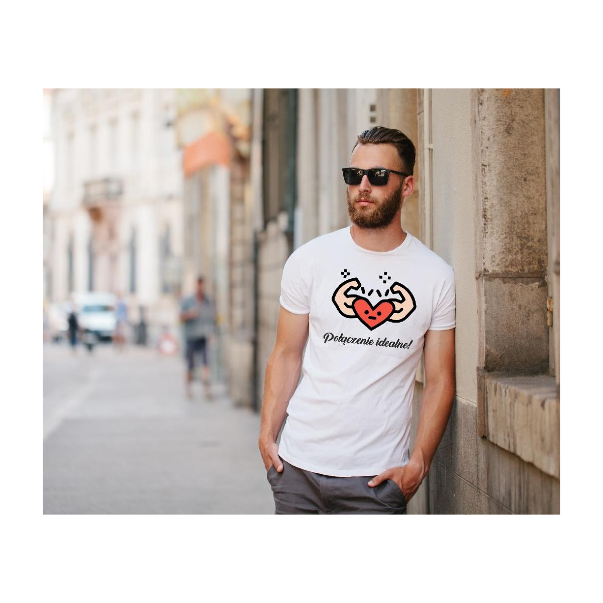 T-shirt oversize DTG Facet nie z tej ziemi