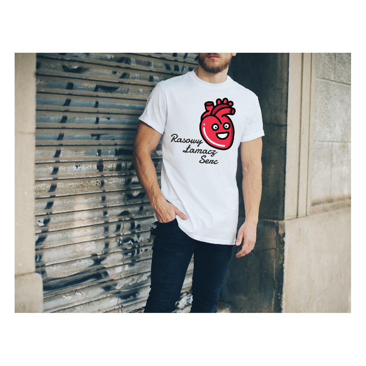 T-shirt oversize DTG Facet nie z tej ziemi