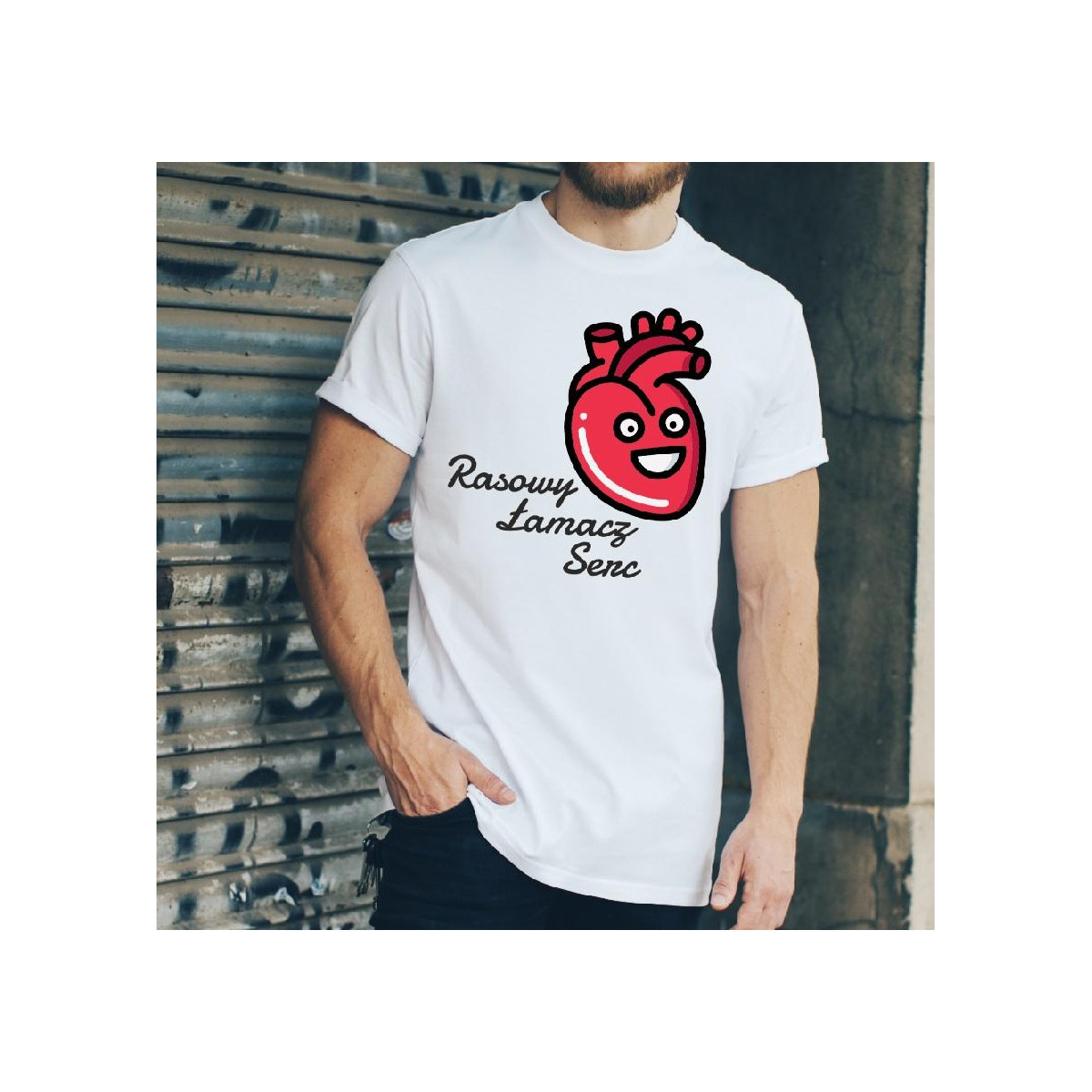 T-shirt oversize DTG Facet nie z tej ziemi