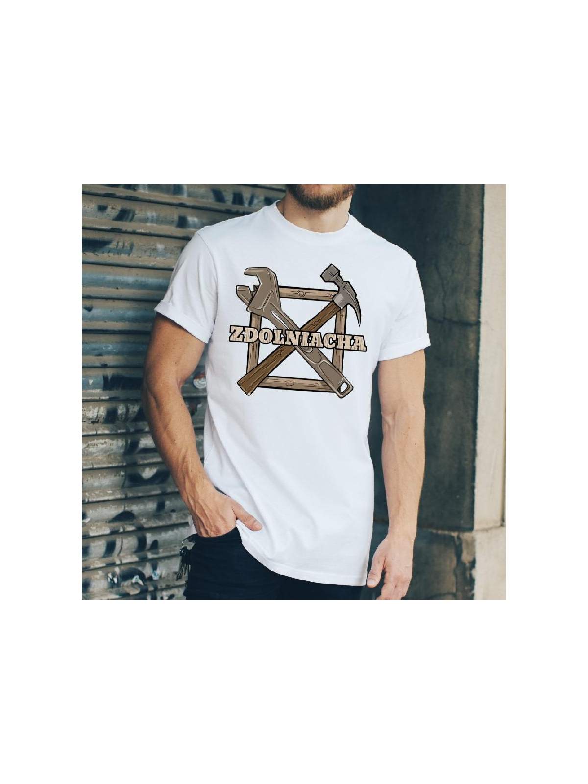 T-shirt oversize DTG Facet nie z tej ziemi