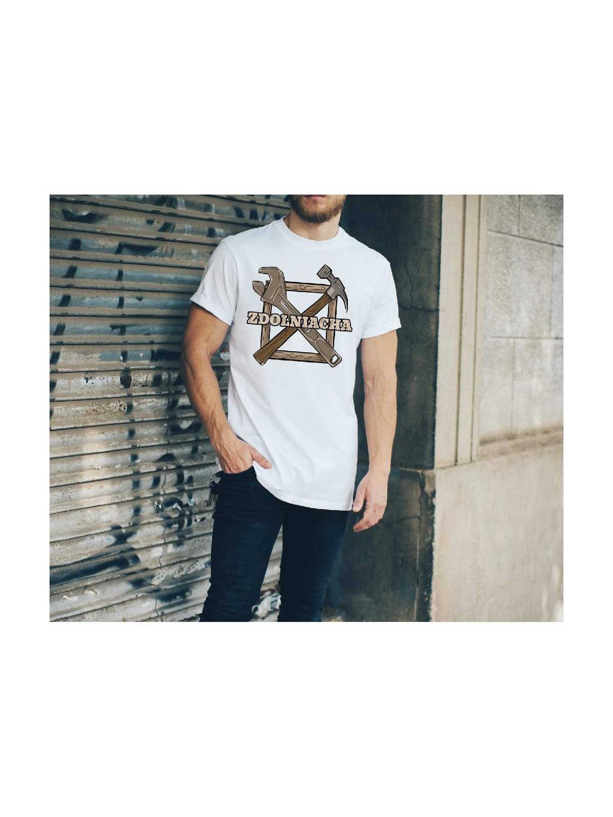 T-shirt oversize DTG Facet nie z tej ziemi