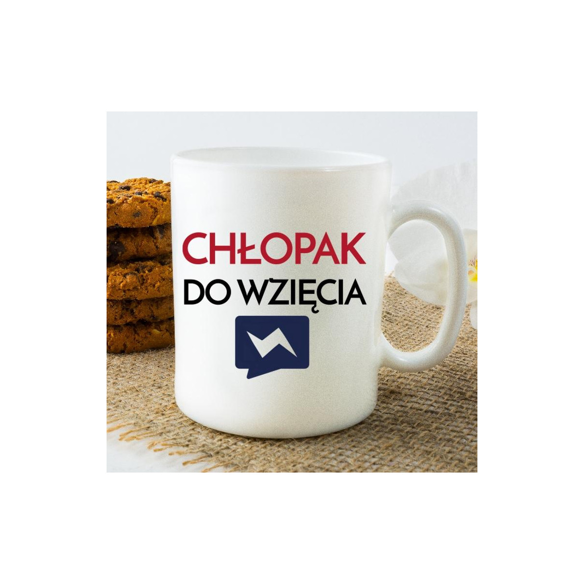 Kubek z nadrukiem Łobuz kocha najbardziej