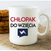 Kubek z nadrukiem Łobuz kocha najbardziej