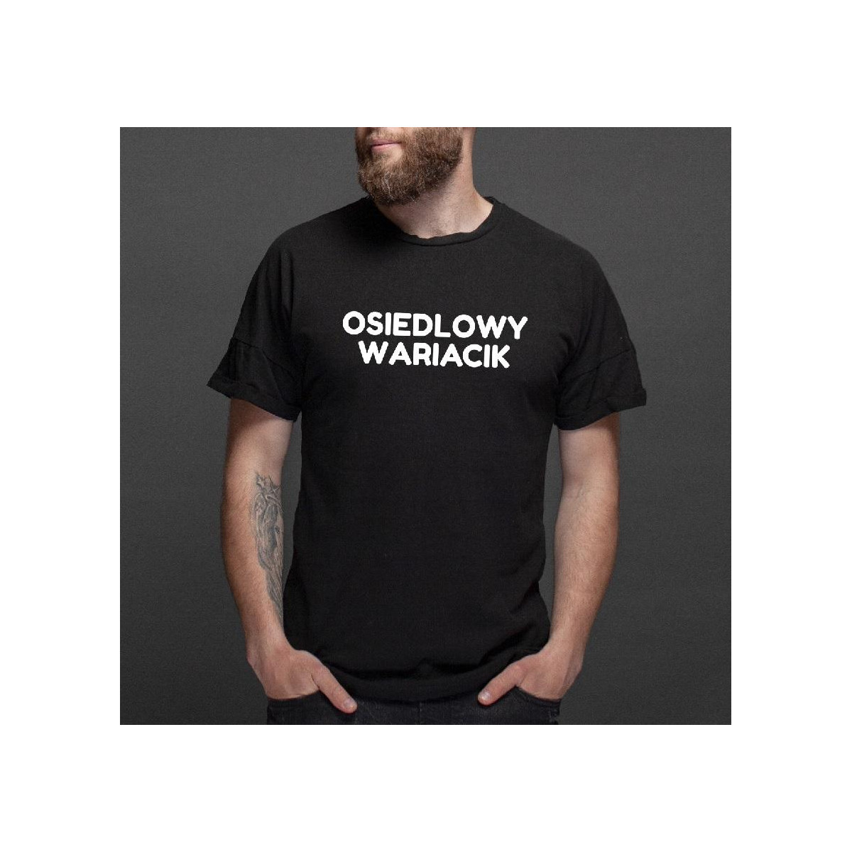 T-shirt oversize Najlepsza partia w mieście