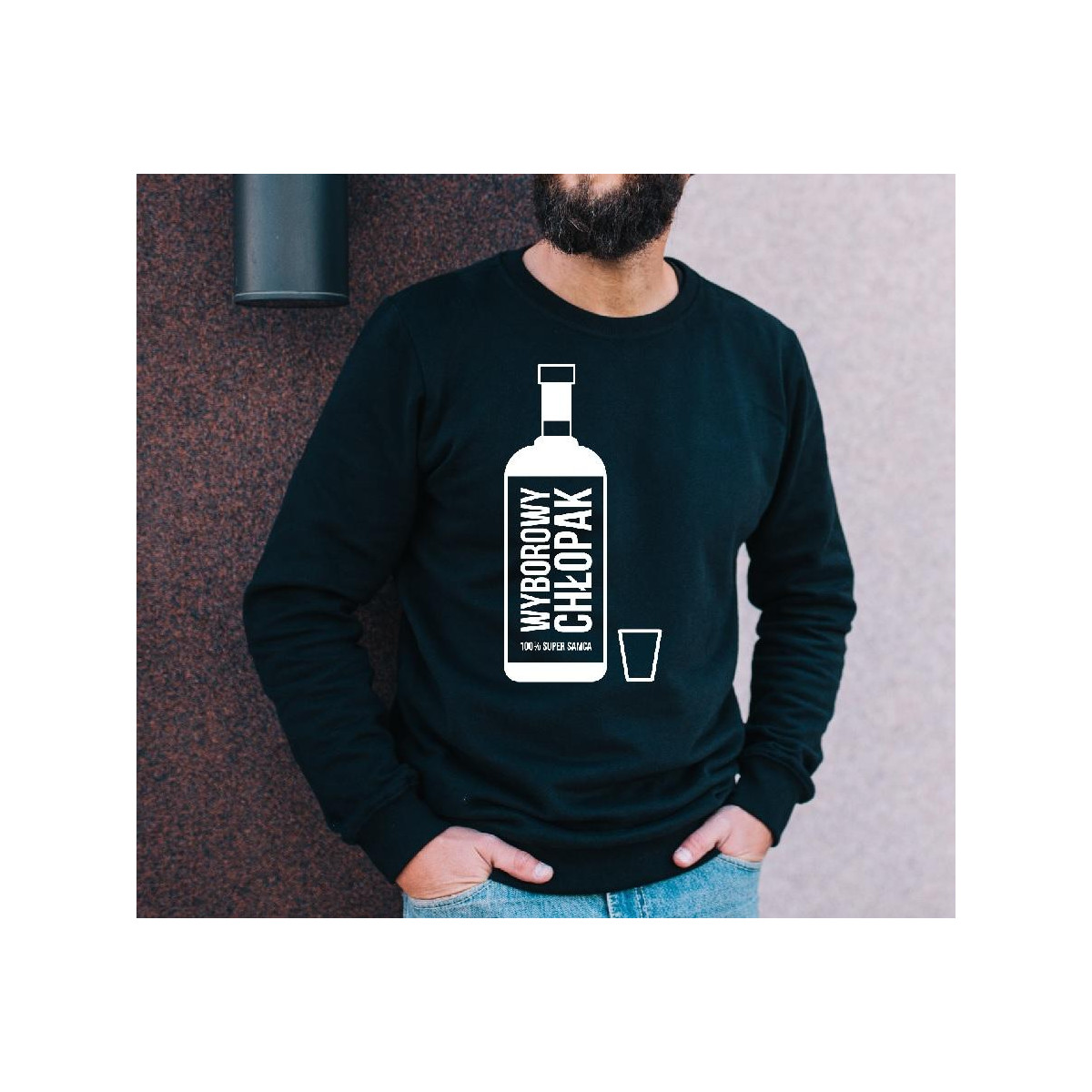 Bluza oversize Super boyfriend