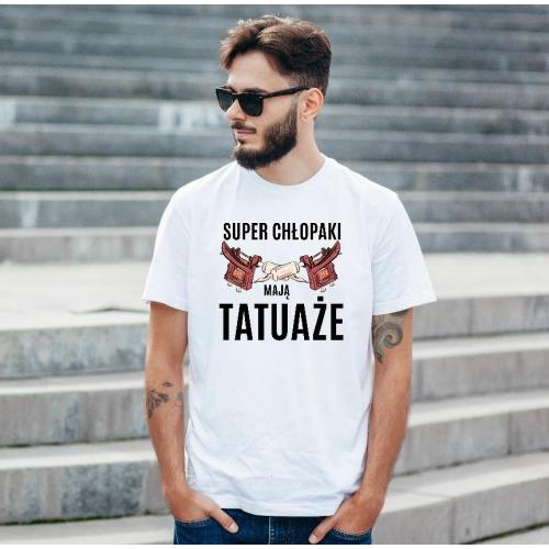 T-shirt oversize DTG Dzień dobry cześć i czołem